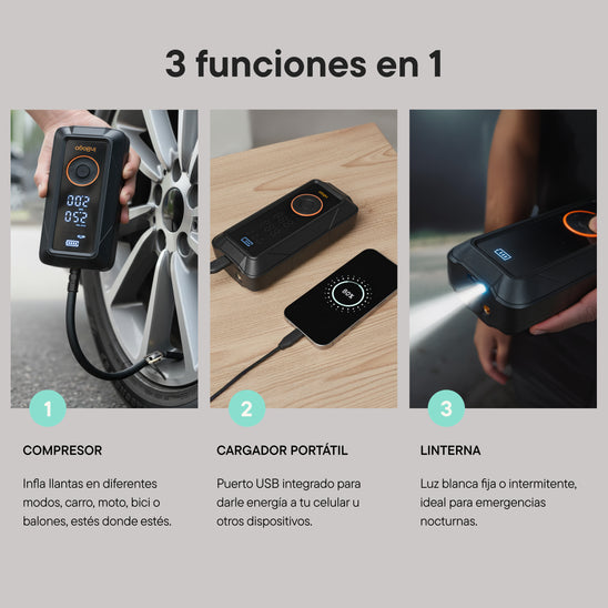 Compresor de Aire Portátil