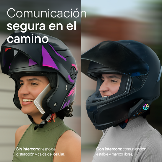 Intercom para Casco